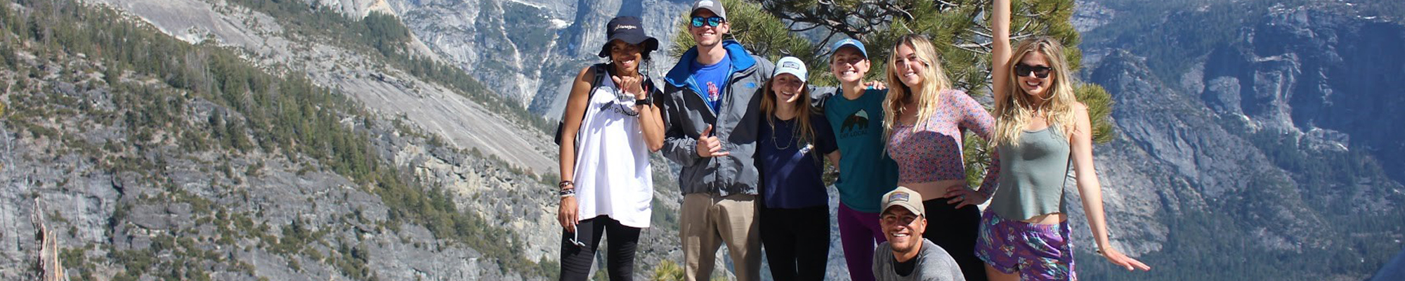 students in Yosemite